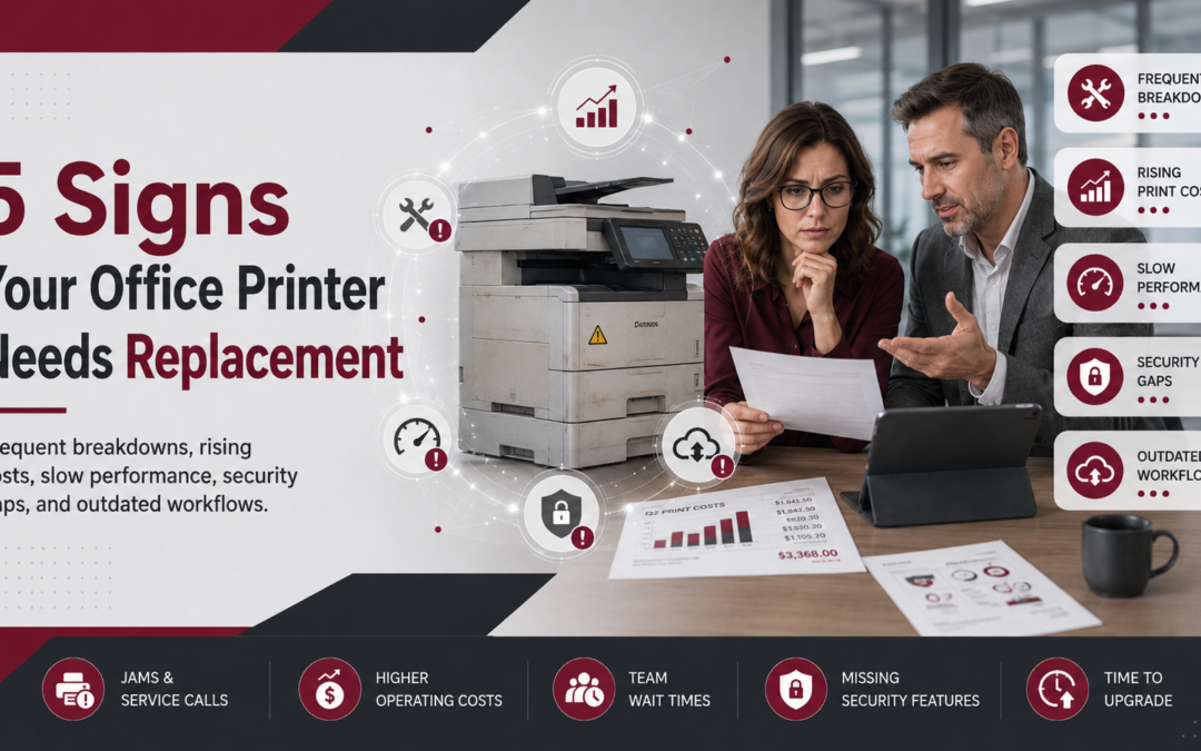 5 Signs Your Office Printer Needs Replacement