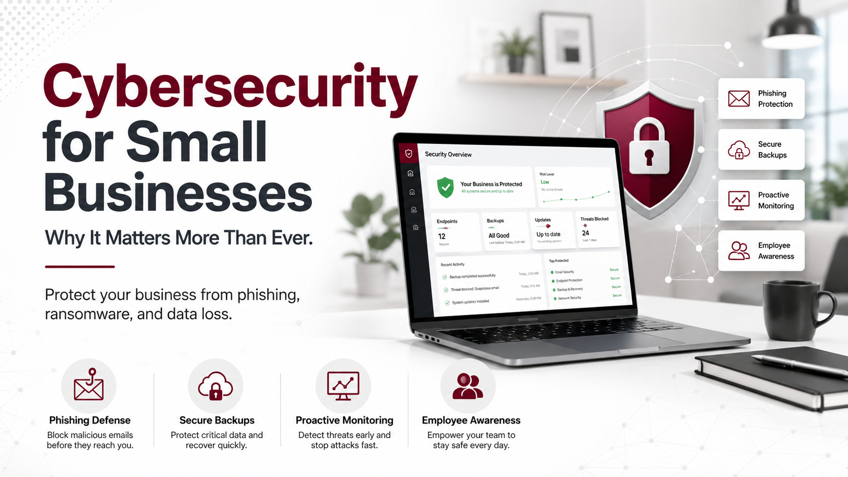 cybersecurity for small businesses