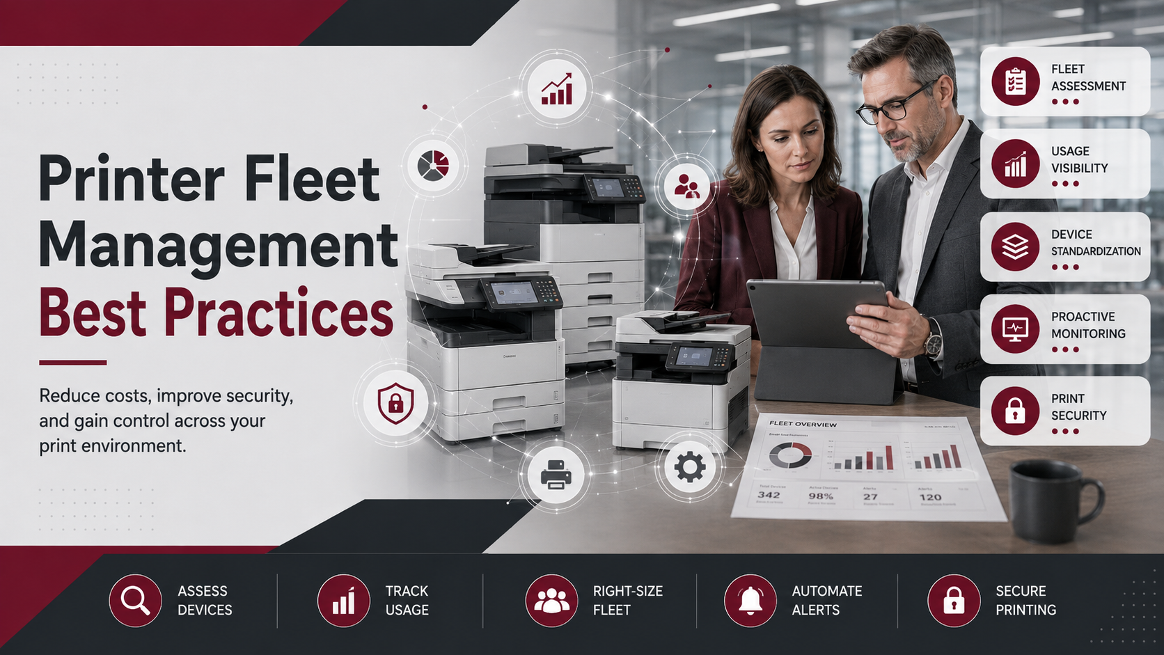 Printer fleet management