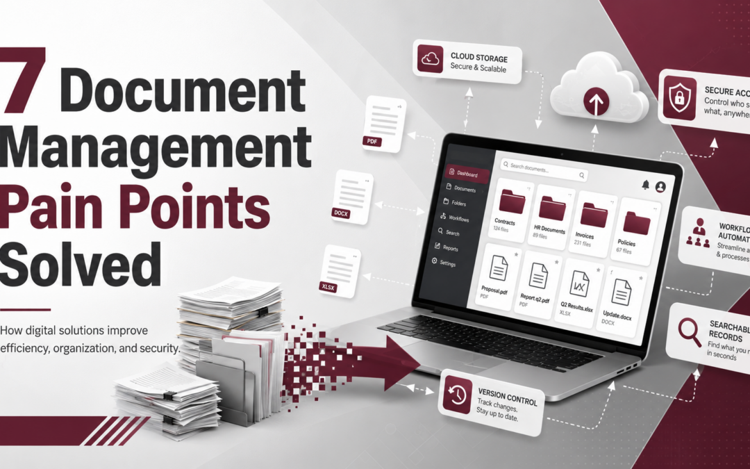 7 Document Management Pain Points Solved