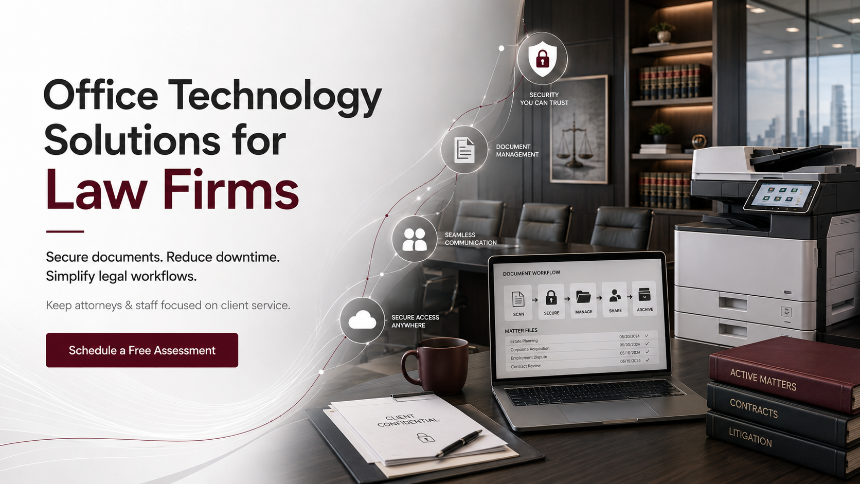 Office technology solutions for law firms