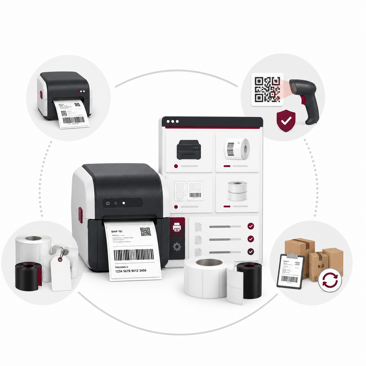 Thermal printers & supplies