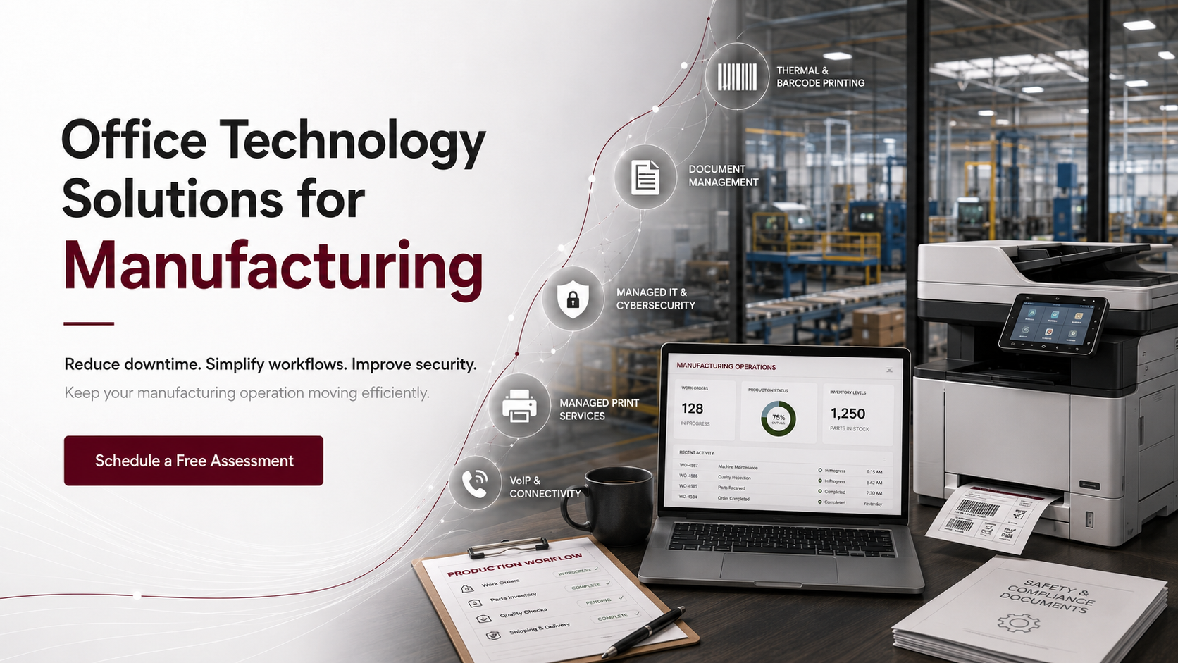 Office technology for manufacturers