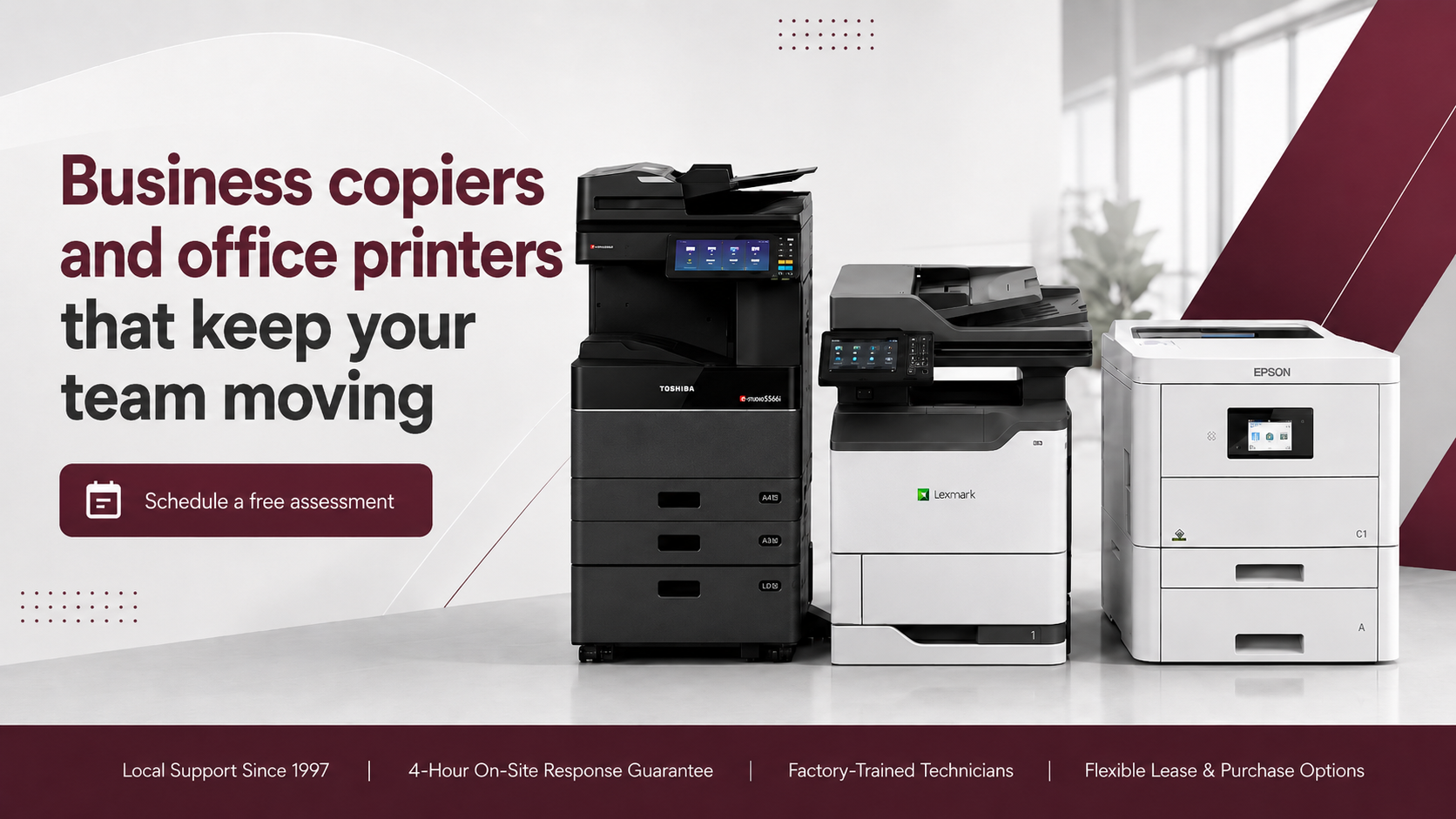 Office equipment page