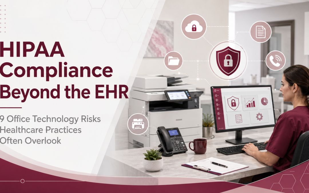 HIPAA Compliance Beyond the EHR: 9 Office Technology Risks Healthcare Practices Often Overlook