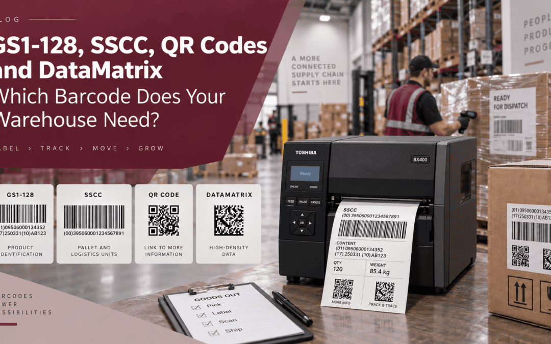 GS1-128, SSCC, QR Codes and DataMatrix: Which Barcode Does Your Warehouse Need?