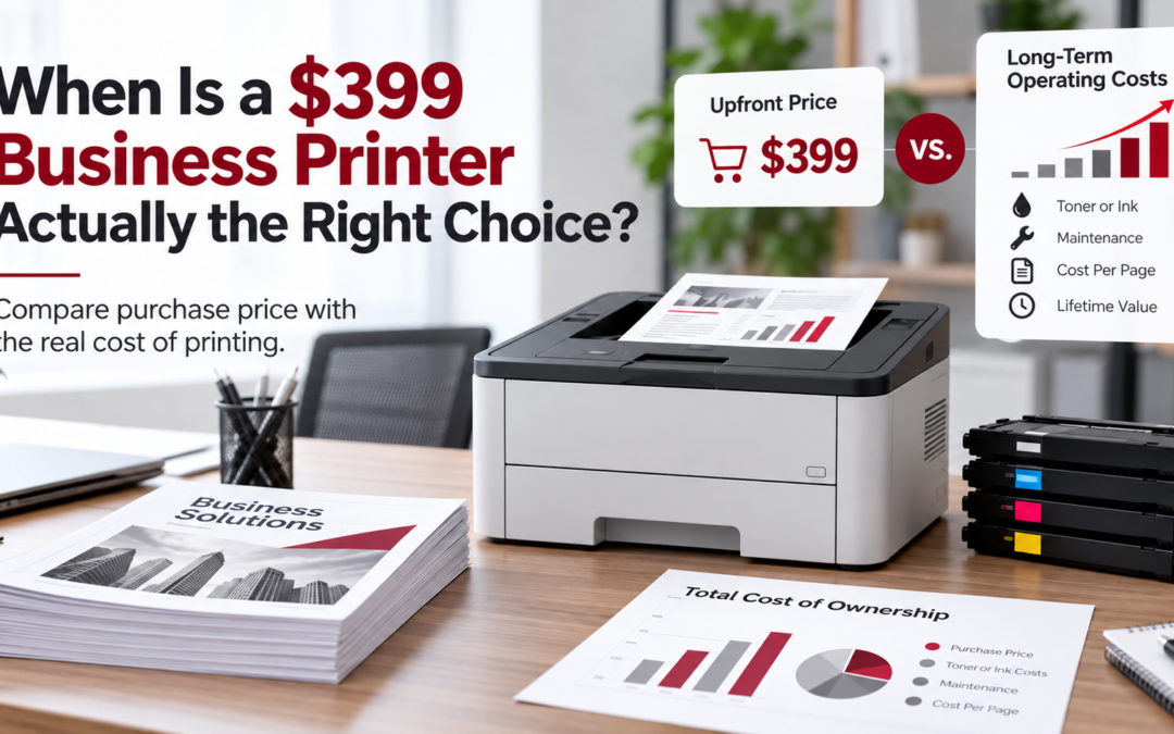 When Is a $399 Business Printer Actually the Right Choice?